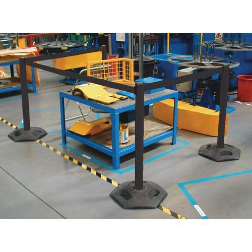 Tensabarrier® Heavy duty facility retractable belt barrier - standard 50mm