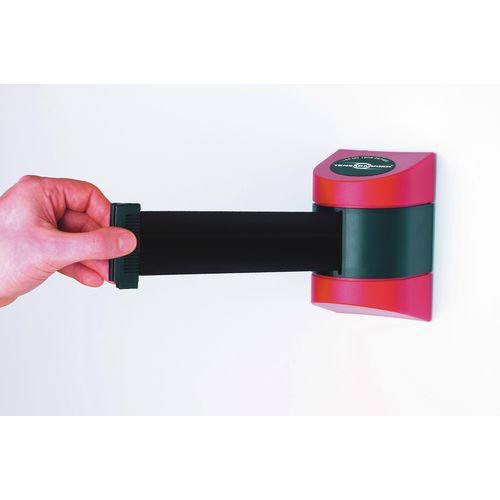 Tensabarrier® Wall mounted premium retractable belt barriers - Wide web 150mm