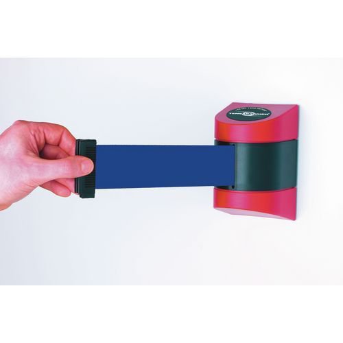 Tensabarrier® Wall mounted premium retractable belt barriers - Wide web 150mm