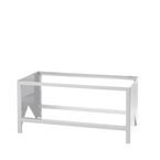 White Acid Floor Stand