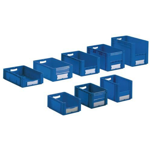 Large open fronted picking and storage bins