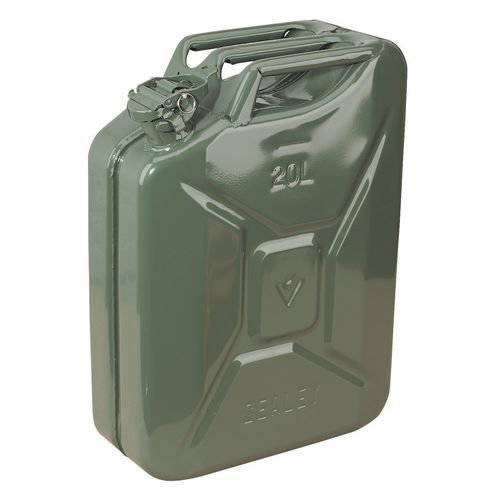 Metal jerry can, 20L capacity