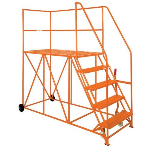 Single Ended Access Platform Orange - 2184mm X 2286mm X 965mm