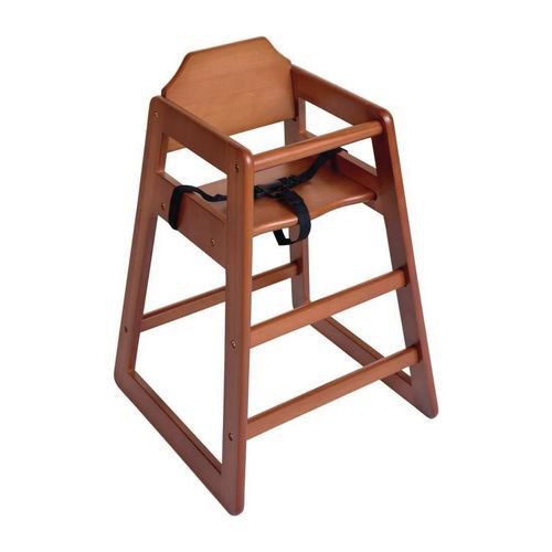 Wooden stacking baby highchairs