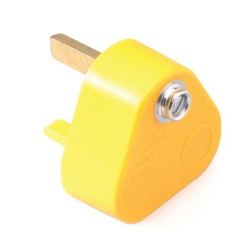 Hr Earth Bonding Plug - Uk Yellow
