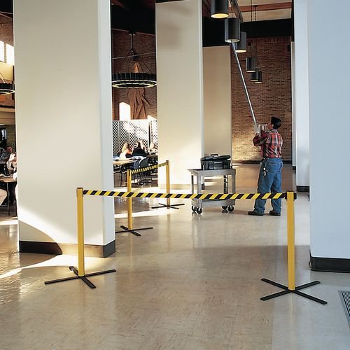 Tensator® Stowaway barrier kit - 4 posts and transport bag