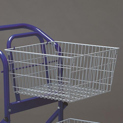 Extra basket for post trolleys