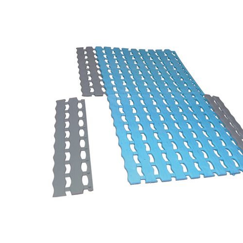 Ramp Edge For Anti Slip Leisure Tile - Herontile Edge 33Cm Grey