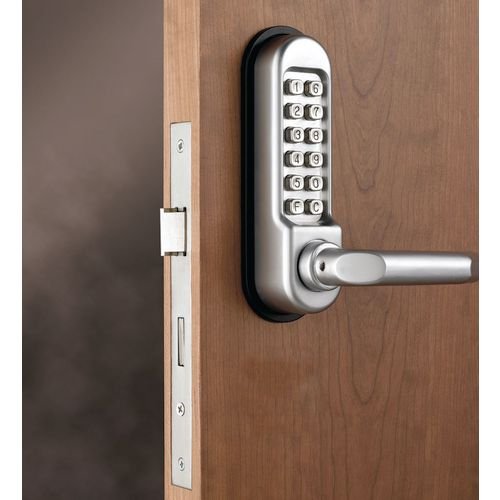 Push Button Mechanical Digital Door Lock - Lever Handle