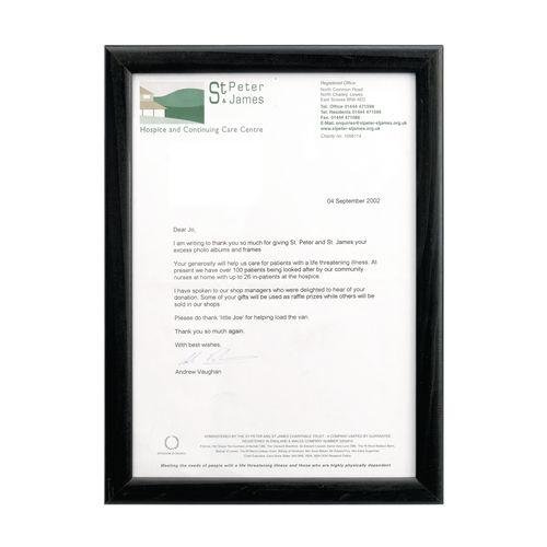 Black wood finish A4 certificate frames 5 pack