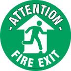 Fire Exit Floor Marker 430 Mmdia
