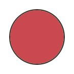 Warehouse Floor Signals Pack of 100 O Shape 90 mm Diared