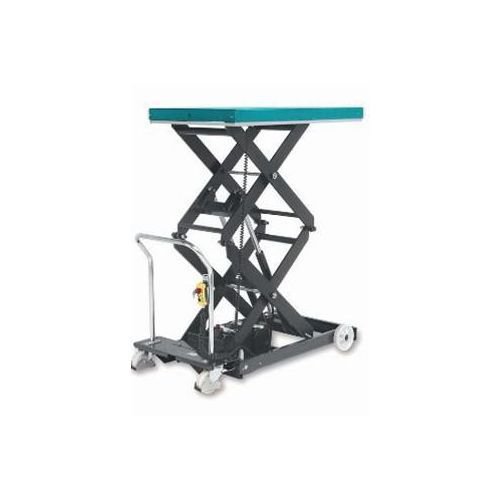 Mobile lift tables - Battery operated mobile lift tables, double lift - capacity 450kg