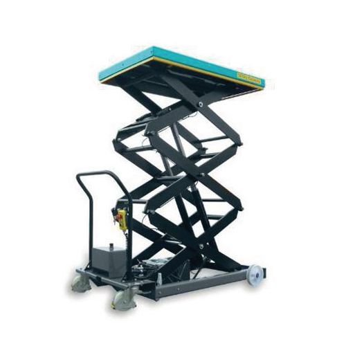 Mobile lift tables - Battery operated mobile lift tables,triple lift - capacity 500kg
