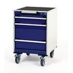 3 Drawer Mobile Cabinet -h X W X D : 780 X 525 X 525