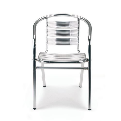 Aluminium bistro - Tables armchair