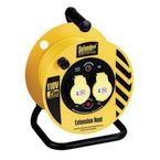Light Industrial Cable Reel 110 V, 2 Gang - 25 Metres Cable