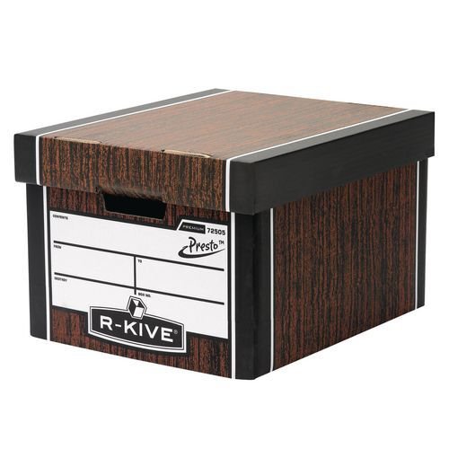 Premium archive storage boxes - pack of 10 - classic - pack 10