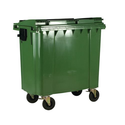 4 wheeled bin without lockable lid - 770L