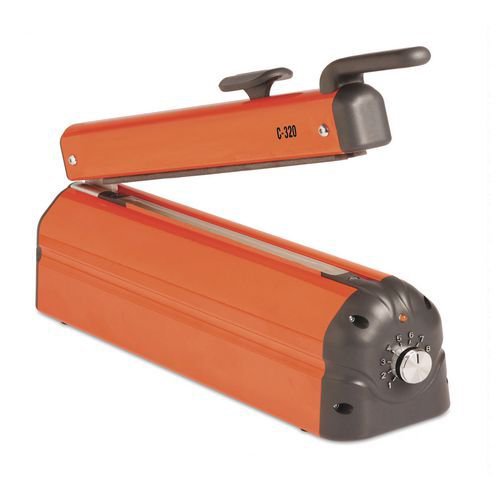 Impulse heat sealers with cutters, seal width 320mm