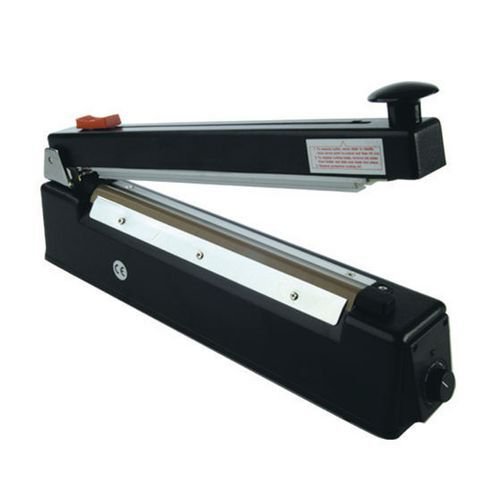 Single bar heat sealer  with cutter, seal width 200mm