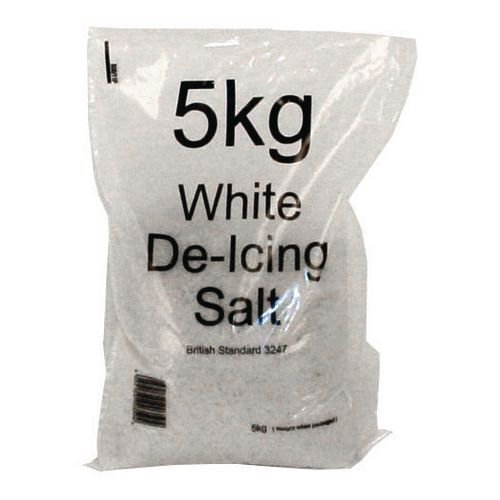 White de-icing salt - 40 x 5kg bags