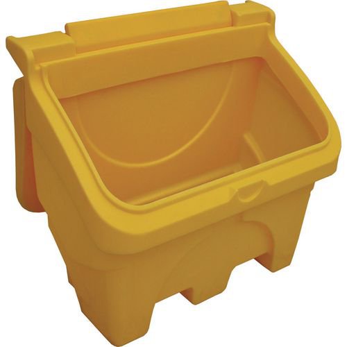 Winter Grit/Sand Box Slim 130 Litre Yellow (Manufactured from UV stablished polyethylene) 379940 WE22975 Buy online at Office 5Star or contact us Tel 01594 810081 for assistance