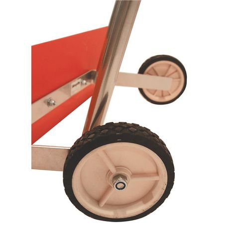 Red Plastic 870mm Blade Snow Pusher 379992 - HC Slingsby PLC - WE22983 - McArdle Computer and Office Supplies
