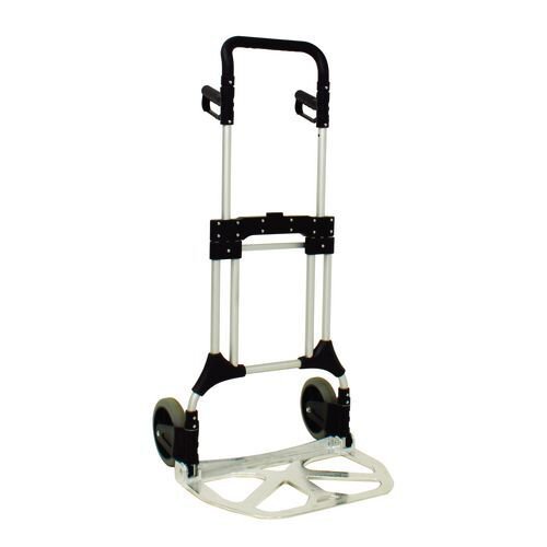 Slingsby Folding Aluminium Sack Truck With Toe Plate and Hand Grips 200Kg Capacity W600 x D600 x H1280mm (Overall) - 380090