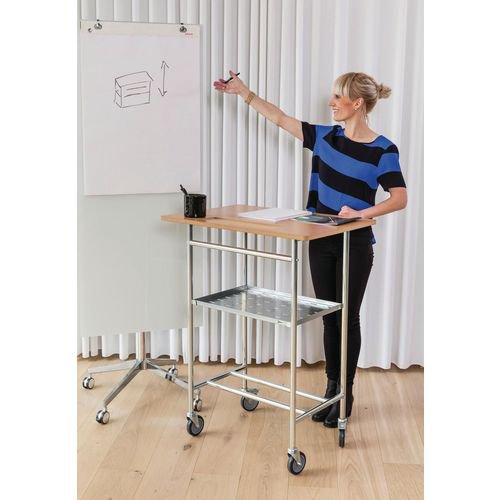 Konga writing table trolley