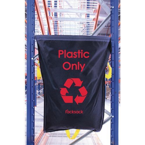 Racksack - warehouse recycling waste sacks- For plastics
