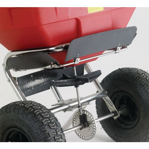 Salt Spreader 57kg Rain Cover Red 380946 WE23476 Buy online at Office 5Star or contact us Tel 01594 810081 for assistance
