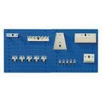 Perfo Tool Storage Panel & Hook Kit 2 X Panel + 15 Hook Kit