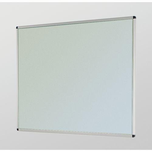 Aluminium framed premium office noticeboards - grey