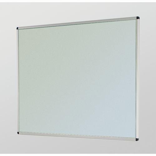 Aluminium framed premium office noticeboards - grey