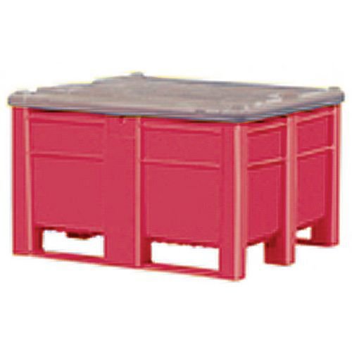 Dolav pallet box with lid - choice of six colours