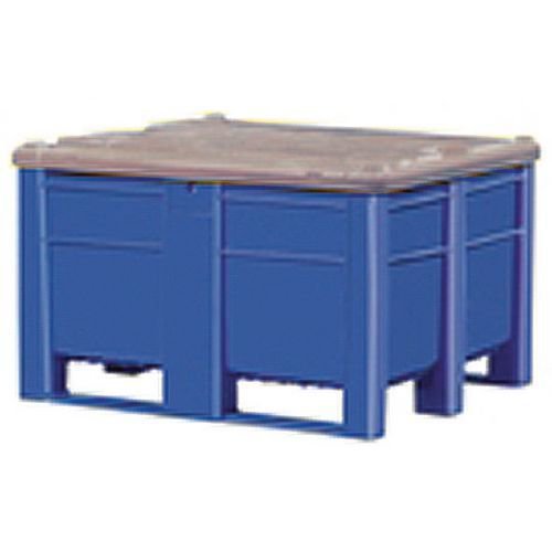 Dolav pallet box with lid - choice of six colours