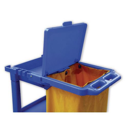 Multi-purpose cleaning trolley with bag