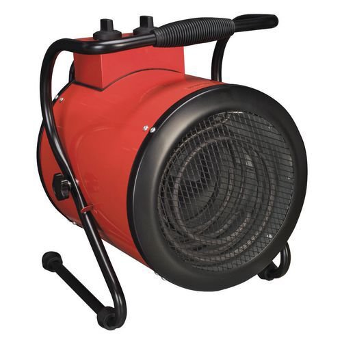 Portable industrial fan heaters - 3.3kw