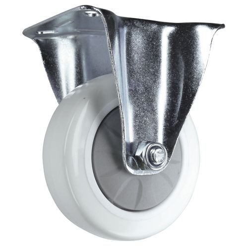 100mm Fixed Castor - Nylon - -