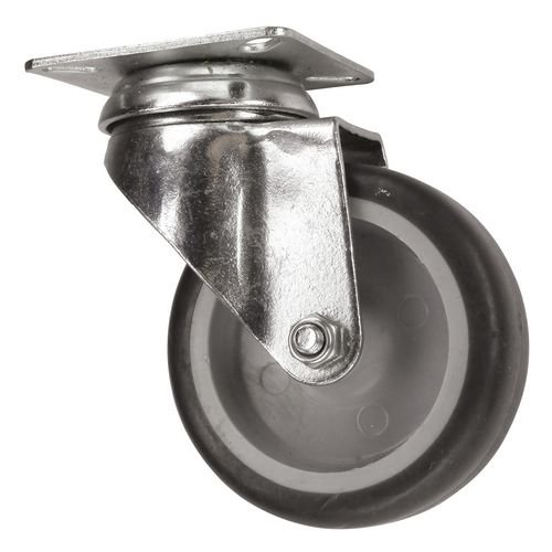 100mm Swivel Castor - Thermoplastic Rubber Tyre