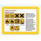 Frames 4 Docs Self-adhesivea 4 Yellow Pk=10