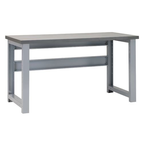 Premier 2 Workbench 2000(L) X 700(W) X 840(H) Grey Lino Worktop