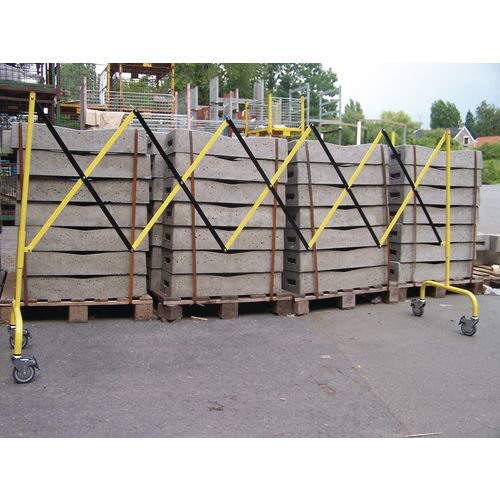 Wheeled expanding barrier