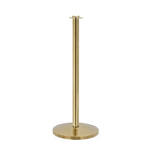 Tensator® Budget rope and post barrier system - Polished brass - set of 2 post