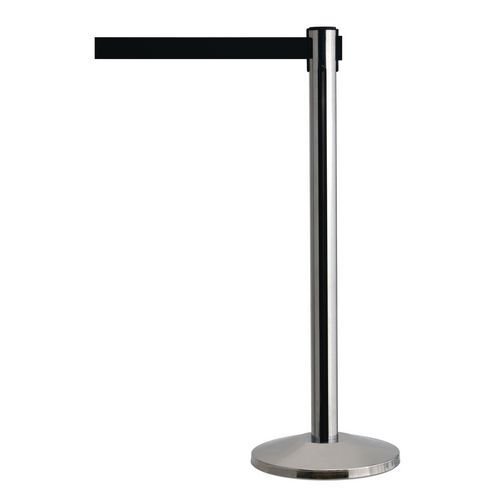 Tensator® Budget retractable belt barrier system - Mirror effect post - set of 2