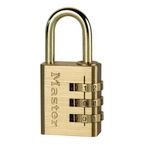 30 mm Combination Brass Padlock