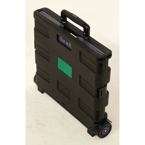 Folding box trolleys - 35kg capacity with lid