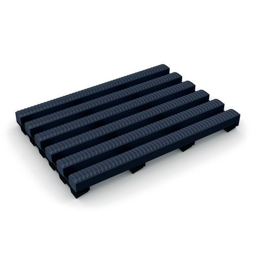 Heronrib 50Cm Oxford Blue Linear Metre