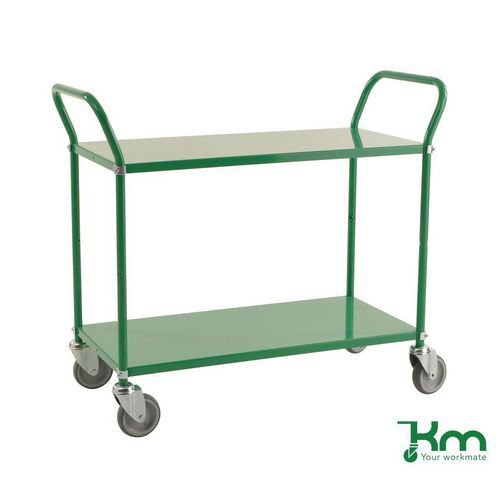 Konga two tier trolley - green